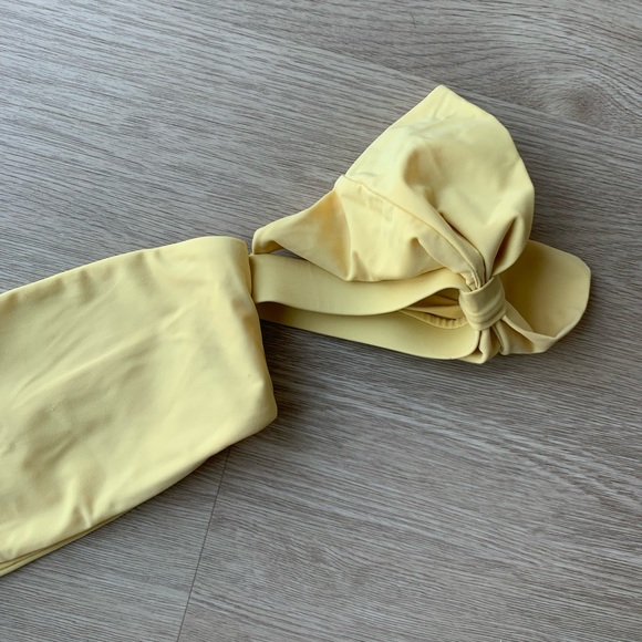Tularosa x REVOLVE Yellow Bikini Felicity Top - Picture 2 of 9